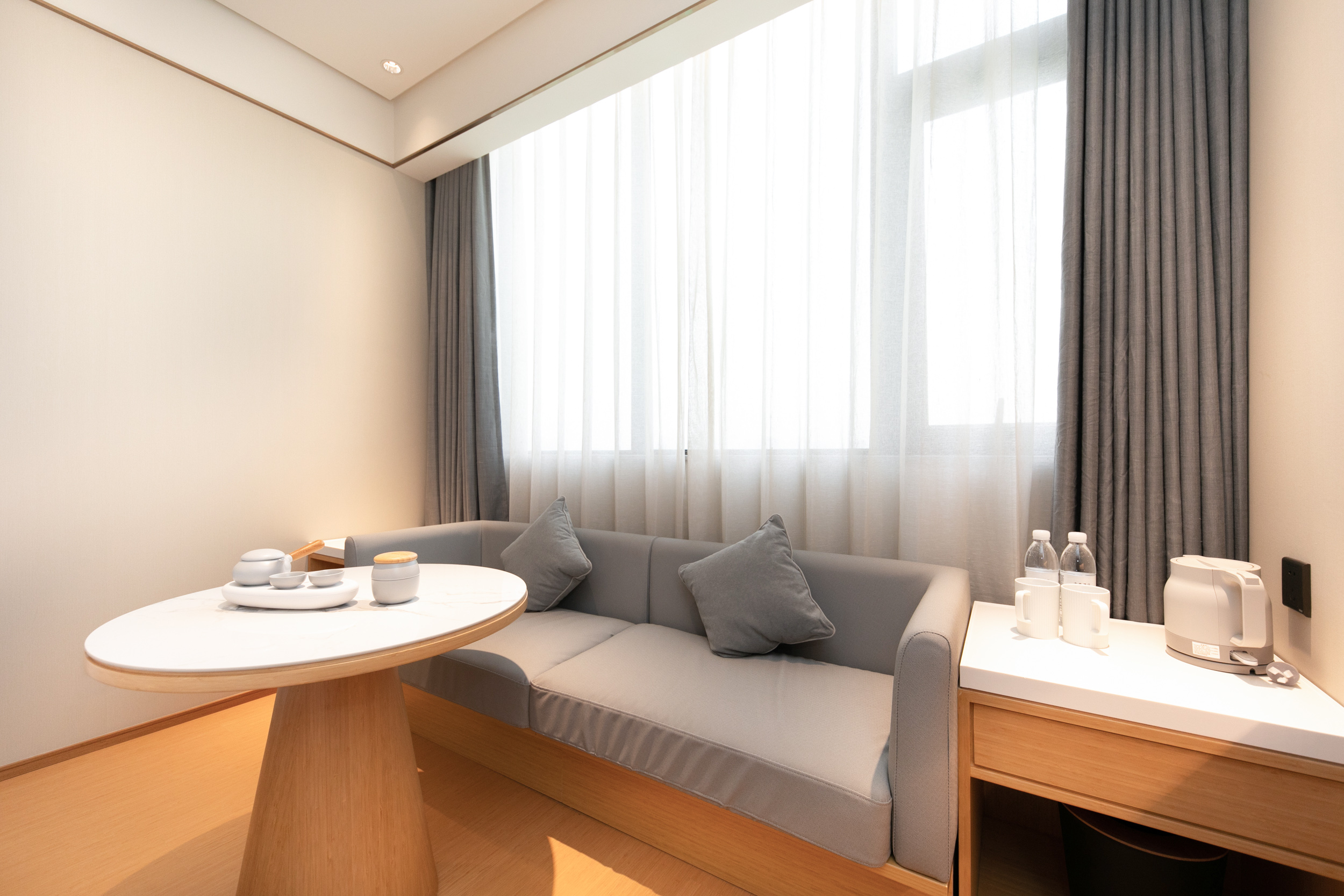 商务双床房（65寸投屏大电视+小冰箱）