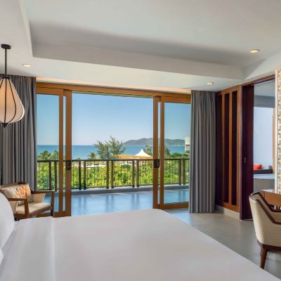 海景至尊特大床房帶陽台 蘭珂悦椿度假村優惠