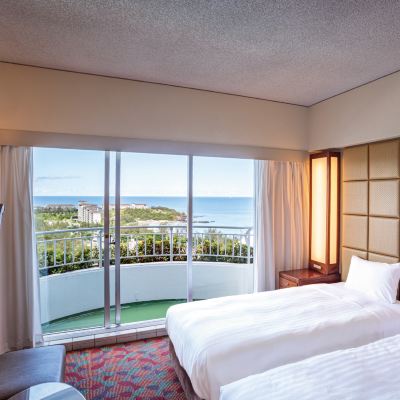 ウィングタワー　オーシャンビュー最上階・5階/39～42平米 沖縄 かりゆし ビーチリゾート オーシャンスパ クーポン