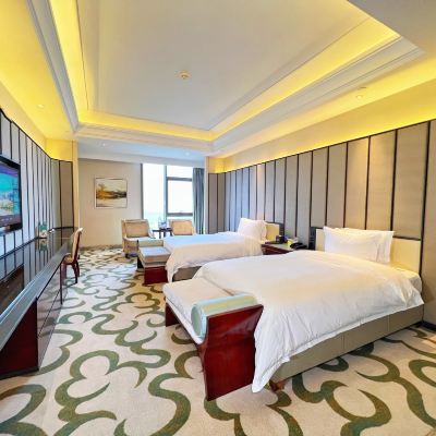 豪華海景雙床房【温泉+零壓床墊+浴缸】 廈門羅約海濱温泉酒店優惠