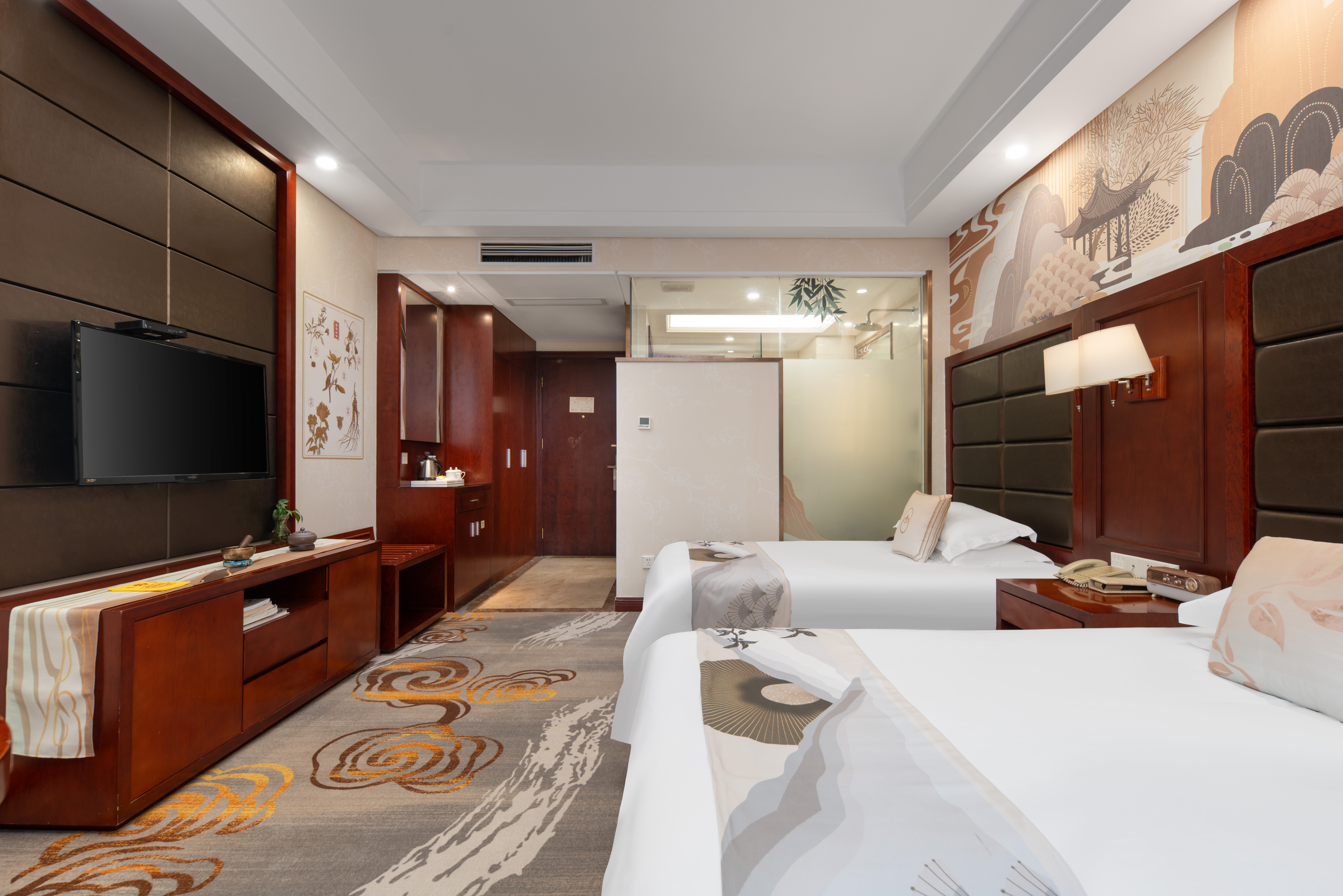 药香逸境养生双床房