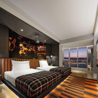 臨窗私湯江景雙床房 ISEYA浮雲·高空江景酒店（重慶解放碑店）優惠