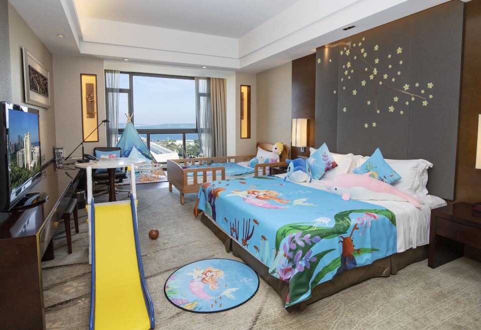 美人魚主題親子家庭房-夢幻海底，童話奇境
