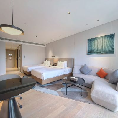 尊貴雙床家庭房 南京金融城名致服務公寓（奧體博覽中心店）優惠