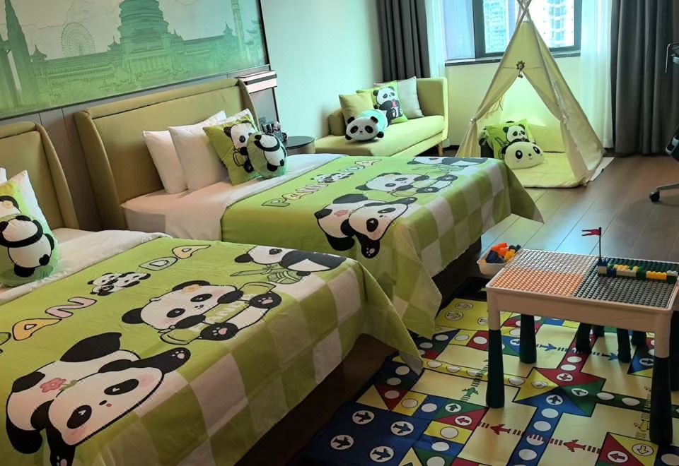 熊貓奶蓋主題親子房（雙床）