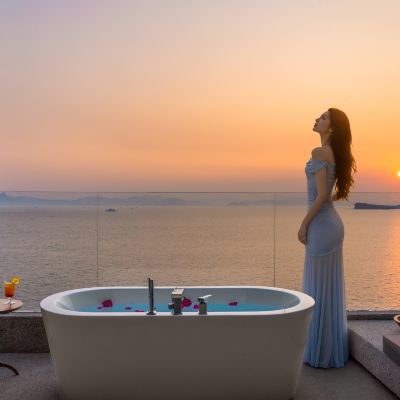 F棟·澄天海景露台大床房 蜜悦·深圳波西塔諾懸崖海景美宿優惠