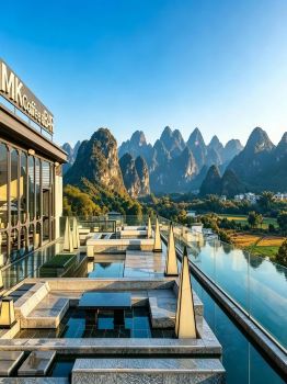 Mengyuan RESOR 360° View Hotel: Starry Pool & Hot Spring, Shili Gallery Yulong River