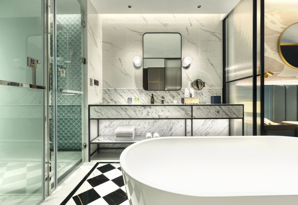 舒适河景双床房