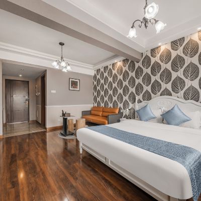 江景大床房 溪月江景飯店（重慶解放碑洪崖洞店）優惠