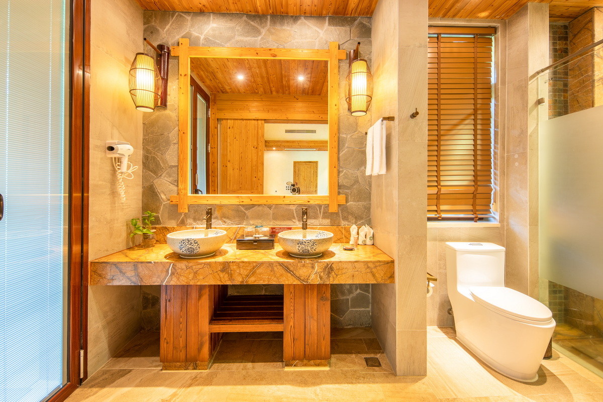 复式树屋I独立泡池