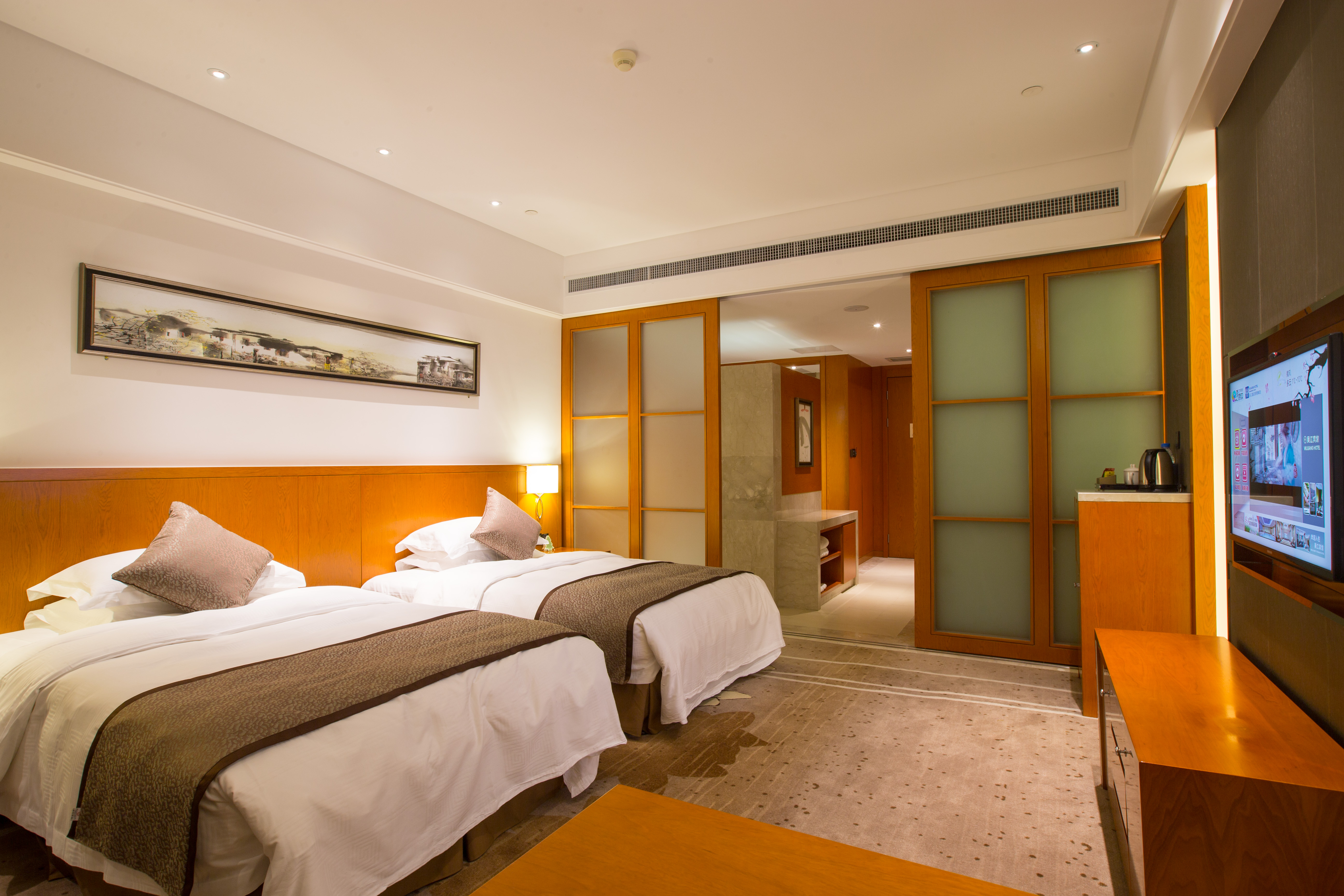 Wujiang Hotel豪華園景標間