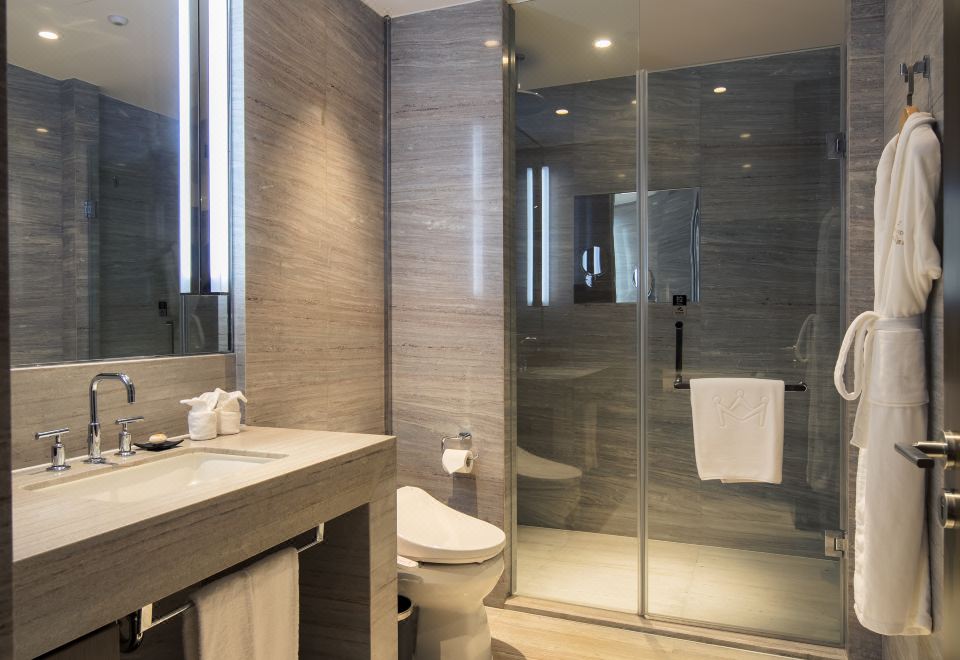 熱氣球主題湖景低敏套房（Acca Kappa洗護用品）智能馬桶