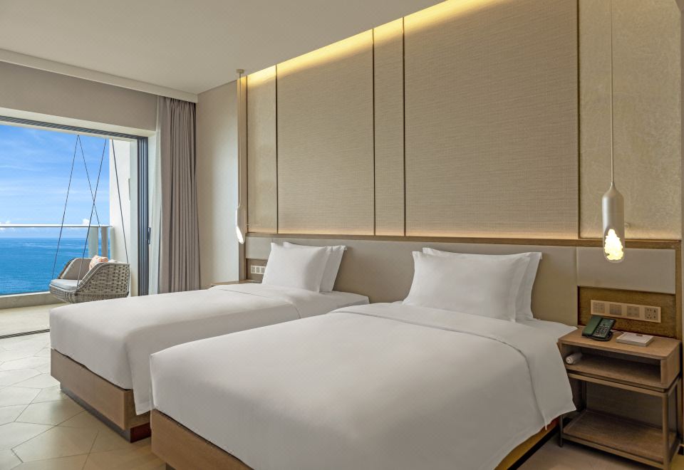 云際正海景雙床房