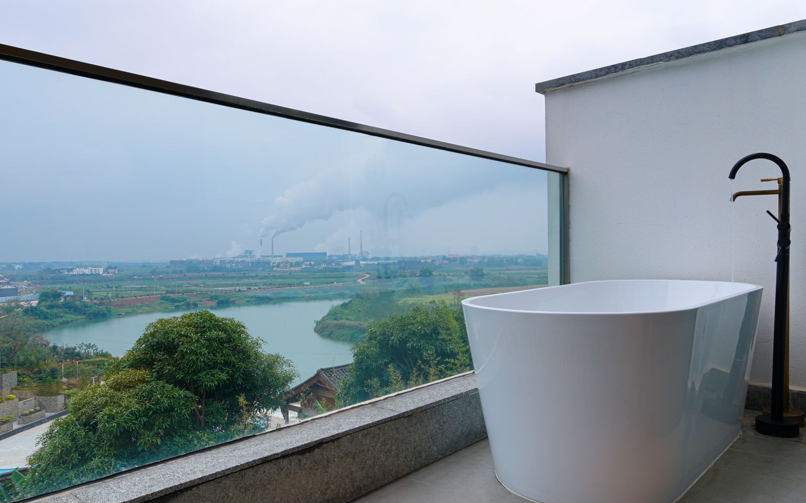 Qi Yu VR Featured Balcony Scenic View Room (Cinema + Games)