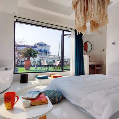 雲海花園大床房 蘇州觀前街·宿心花匠民宿（樂橋地鐵站店）優惠