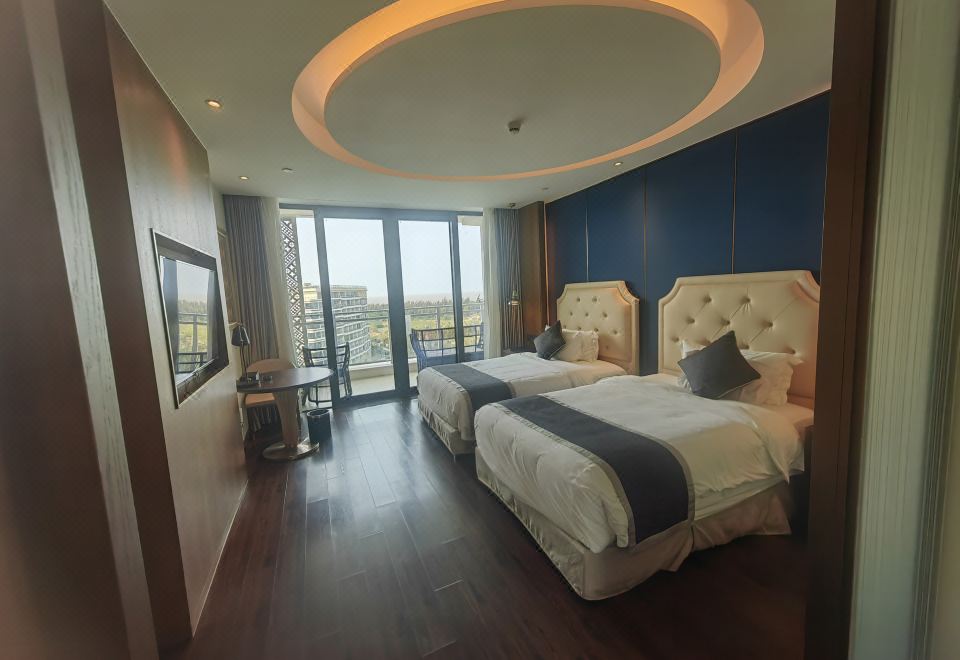 豪华海景双床房