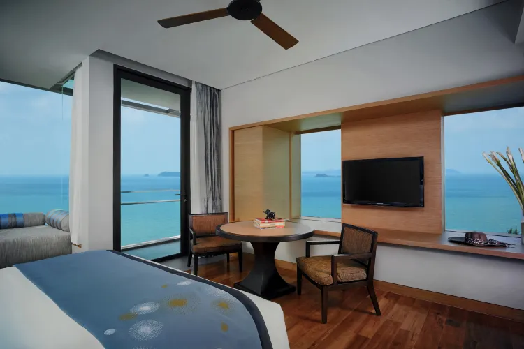 ห้องพรีเมียร์พาโรนามิก, ห้องพัก, 1 เตียงคิงไซส์, วิวมหาสมุทร