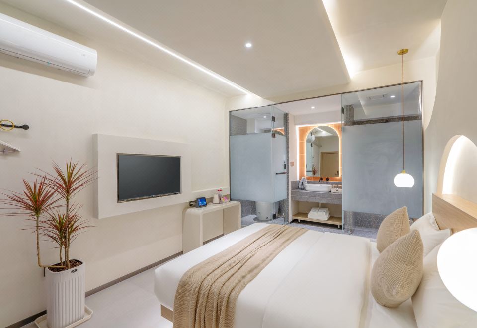 翠微静夜大床房（全屋智能＋乾湿分离+洗衣机）