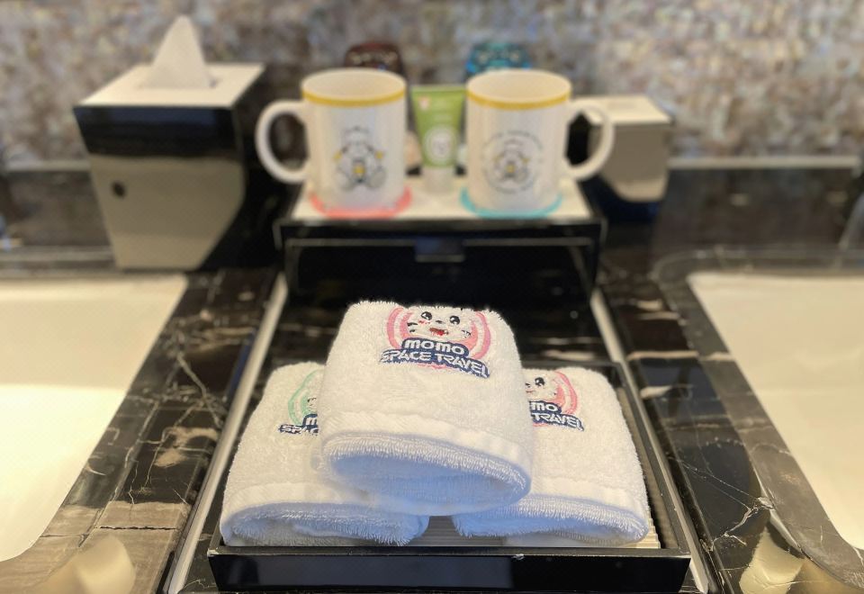 豪华亲子套房（两张大床+momo床品）