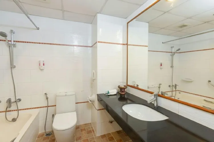 ห้องแฟมิลี่ ห้องแฟมิลี่ดีลักซ์วิวสระน้ำ - นำสัตว์เลี้ยงเข้าพักได้