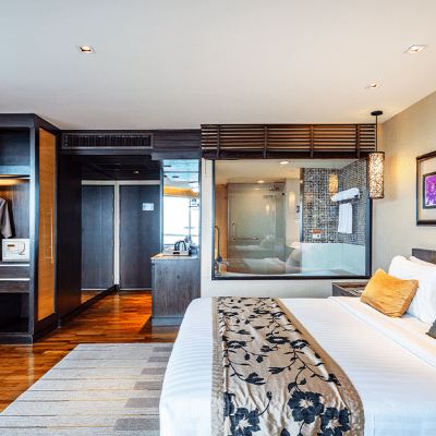 豪華海灘房雙人床房含 Coco Play & Coco Pool 芭達雅愛灣海灘度假飯店優惠