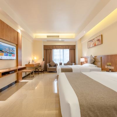 標準雙床房 馬可貝羅酒店（江門萬達廣場店）優惠