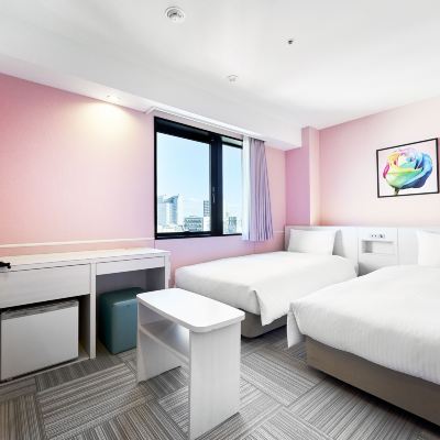 女子標準雙床房 禁煙 大和Roynet酒店名古屋納屋橋優惠