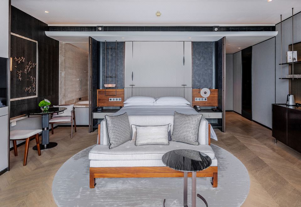 尊享行政海景大床房|阳台【落日晚霞美景】