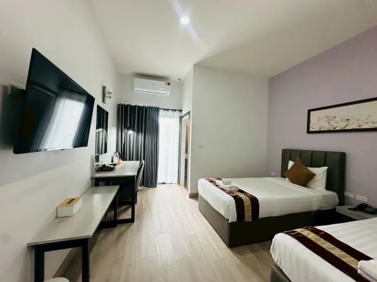 ห้องดีลักซ์ เตียงคู่