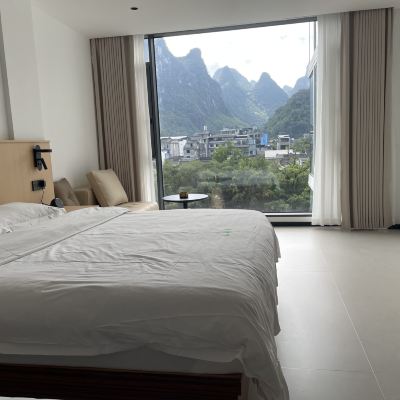 普通江景標間 陽朔水雲間田園酒店（興坪20元人民幣觀景台店）優惠