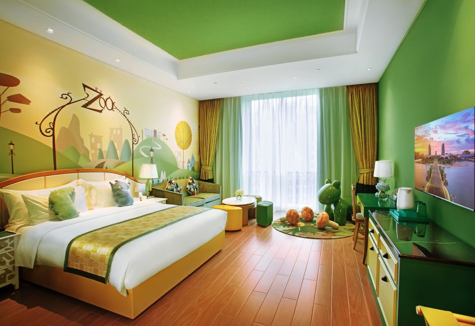 Castle Hotel Ocean Flower IslandForest Castle Family Friendly Room - 4-Person Occupancy, Sea-View