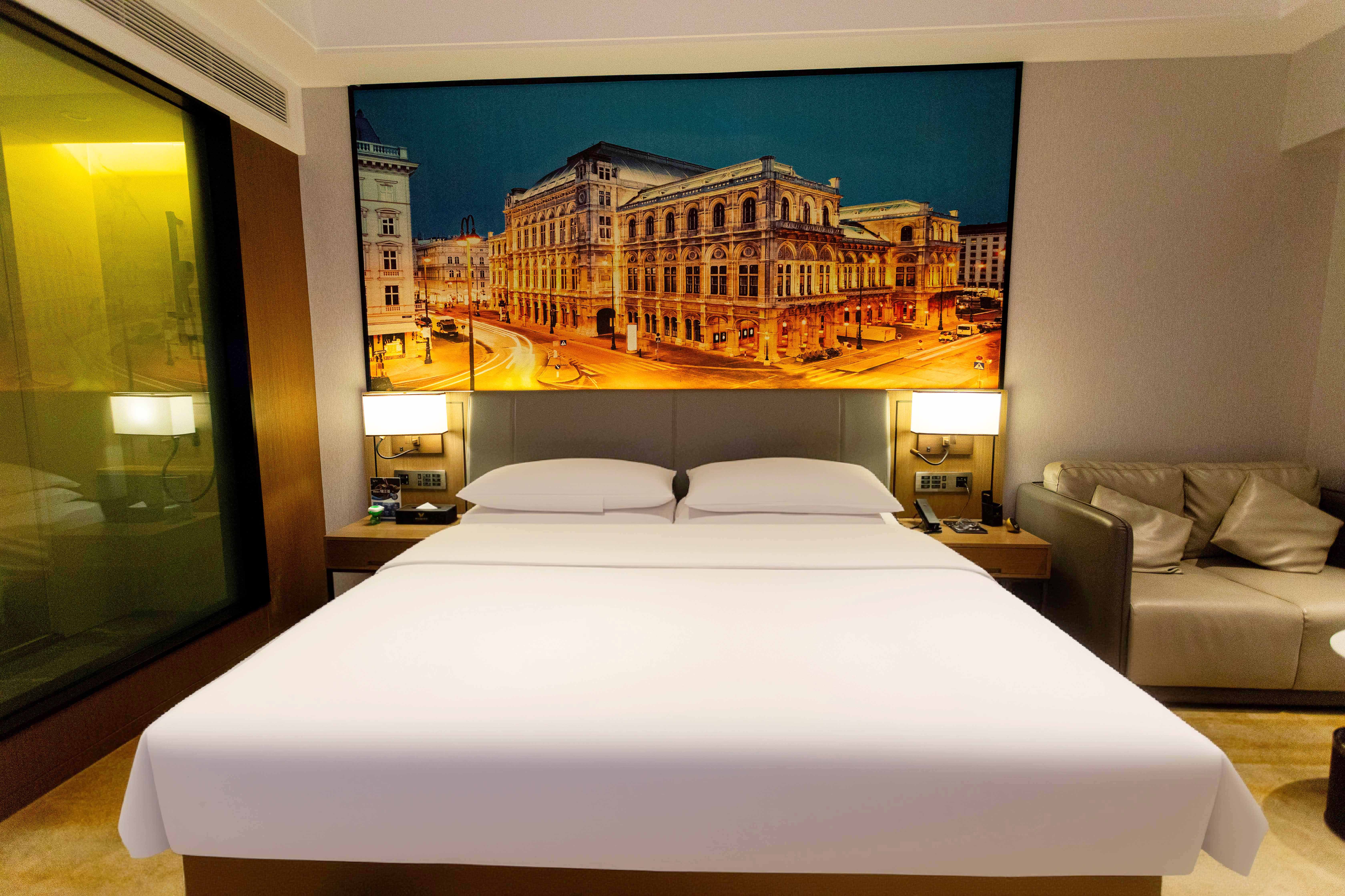 商务大床房【思雅优馨+城市景观+全屋智能语音】