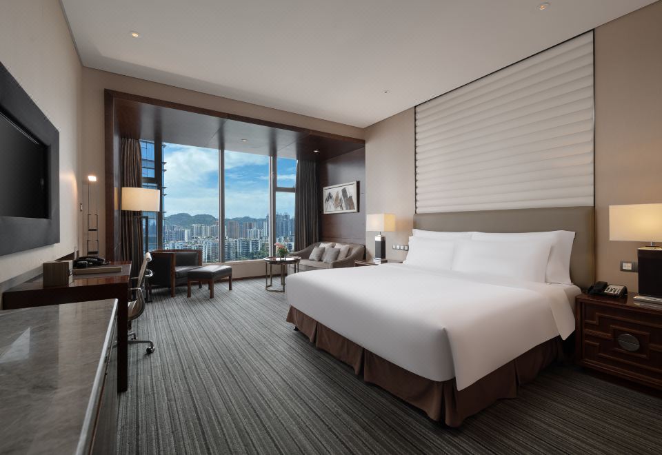 高级城景大床间