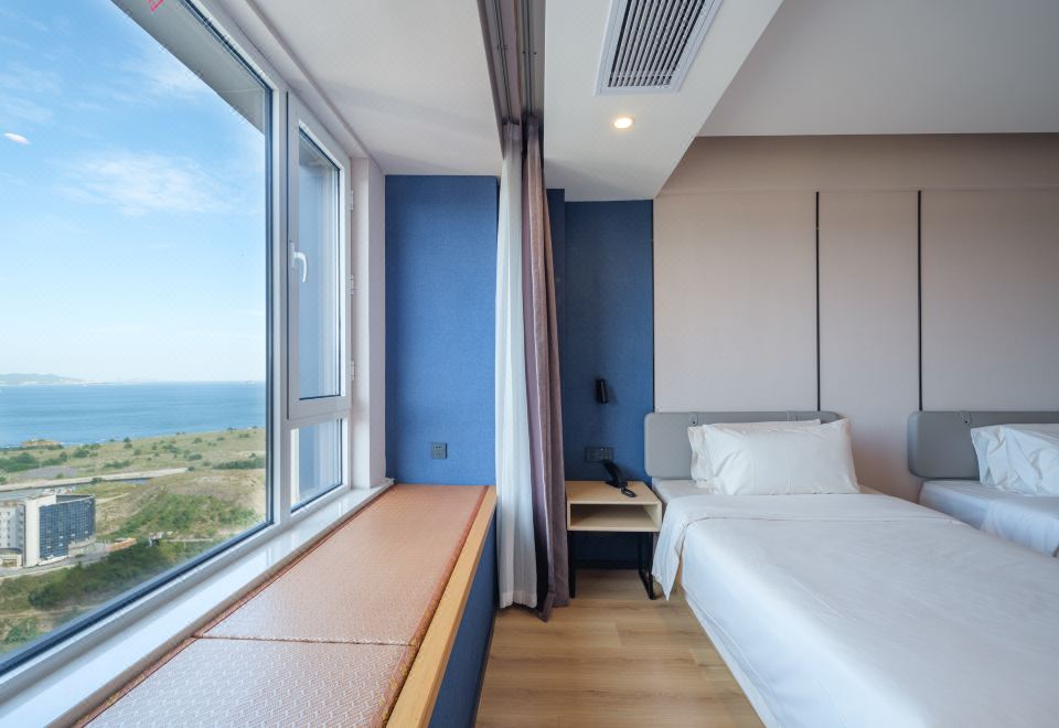 高級海景雙床房（手機投屏+半智控）