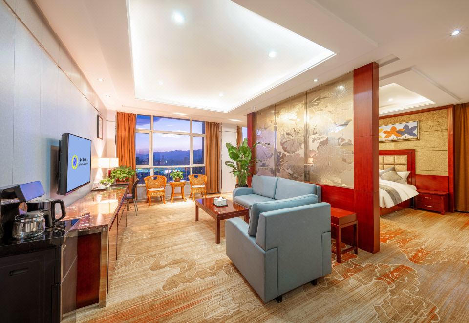 套房（慕思乳胶床垫+智能静音加湿器+中央空调）