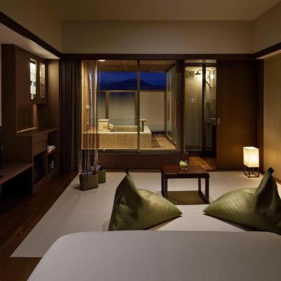 本館 プレミア和洋室（温泉風呂付き・最大3名） ラフォーレ倶楽部 箱根強羅 湯の棲 クーポン