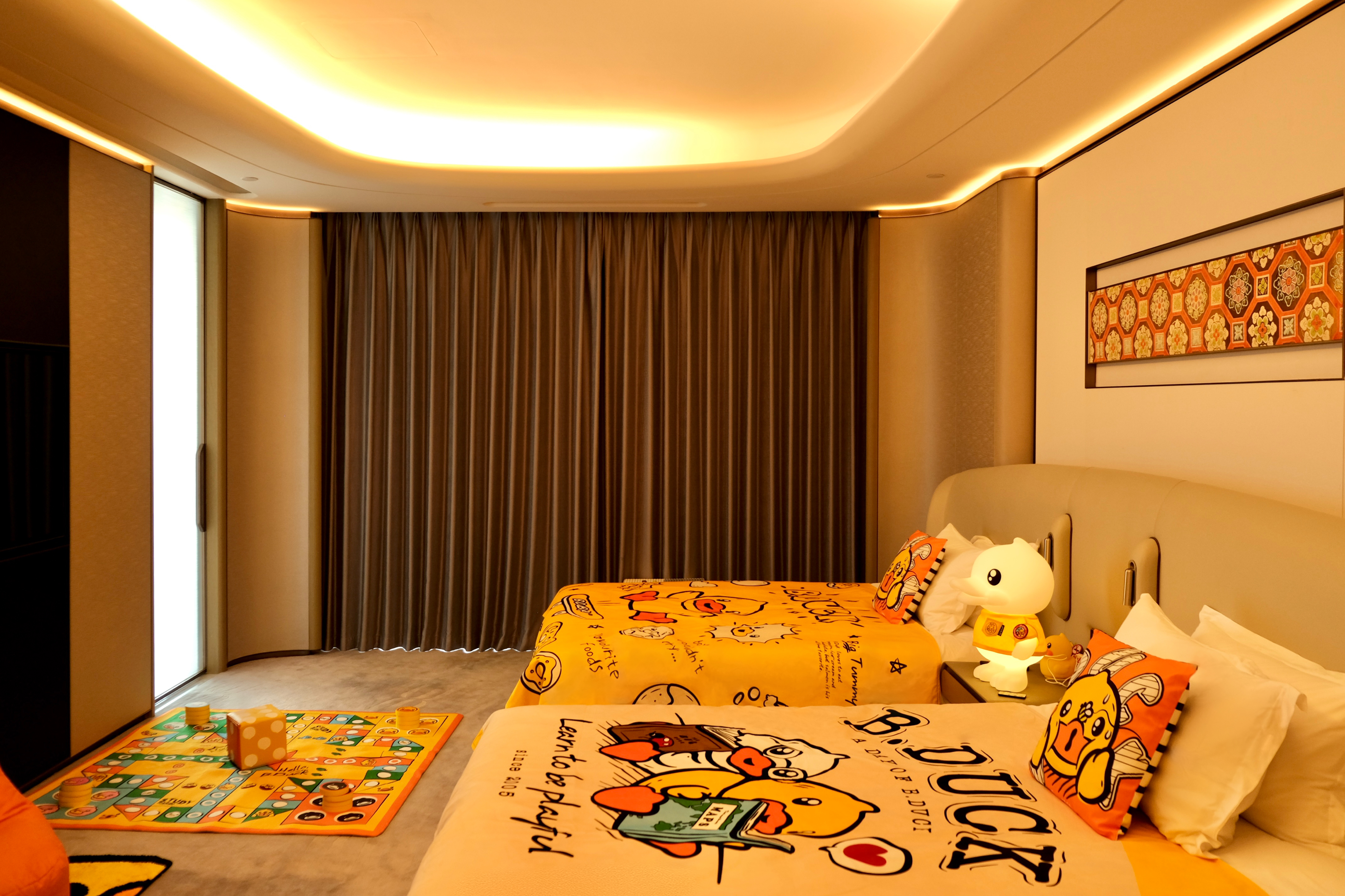 小黄鸭广州塔景房·双床·加强版