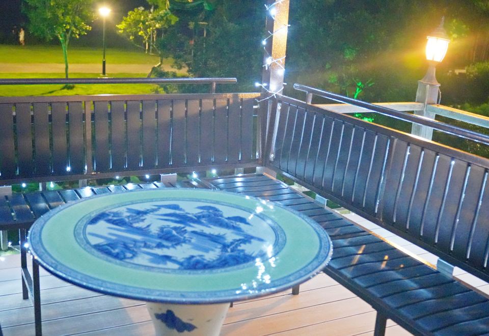 1881 Peninsula Hotel Garden Terrace Pavilion Lake View Room