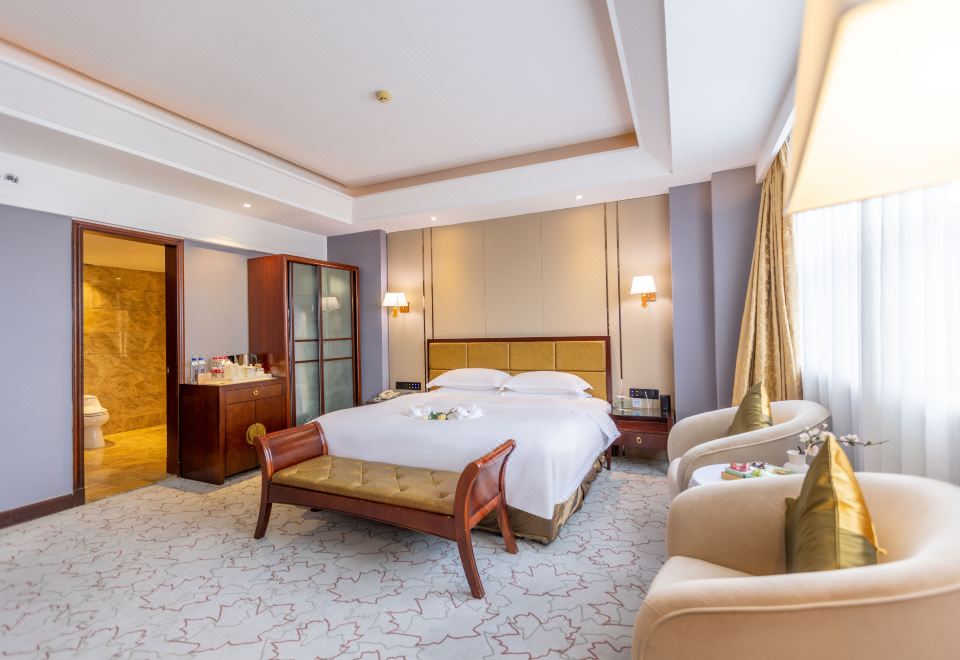 智能行政大床房（小度音箱+助眠床垫）