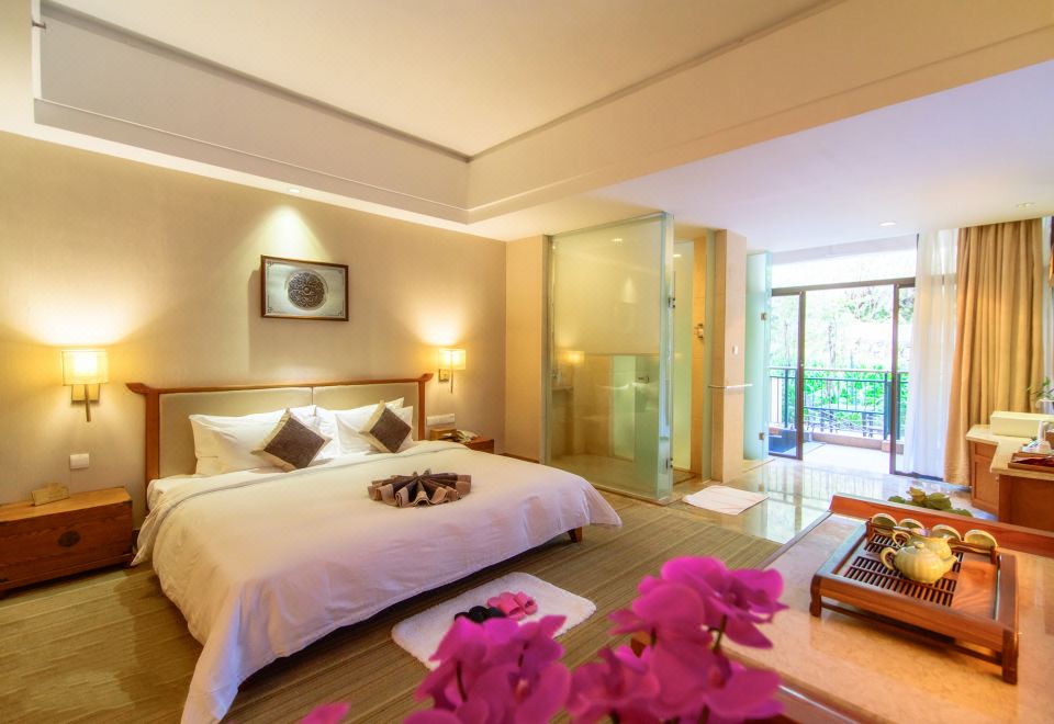 私汤别院-户外庭院-私汤泡池-认证水质温泉水