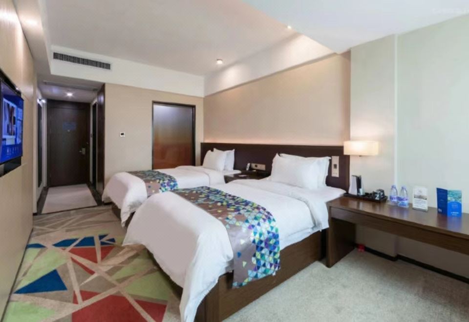 亲子家庭双床房（乾净明亮+楼层高）