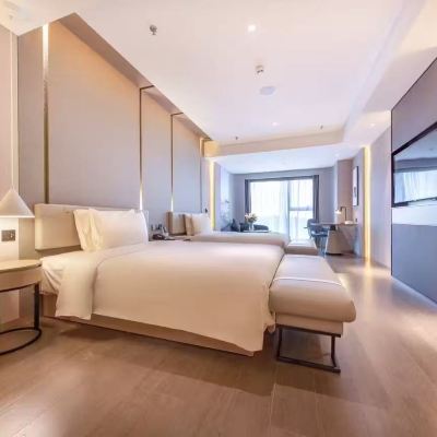 尊享山景雙床房 珠海拱北口岸情侶路亞朵S網易嚴選酒店優惠