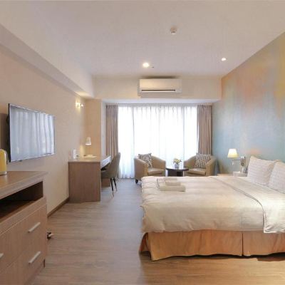 台北 101 景高級雙人房 台北日光拾玖旅店優惠