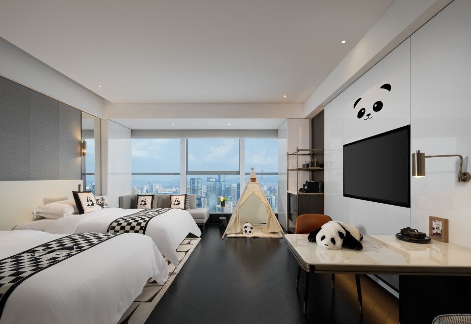 The Langbo Chengdu, in The Unbound Collection by HyattPanda Themed Family Friendly Room (2 Beds)