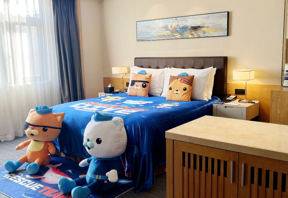 亲子房（欢乐帐篷+吸盘飞镖+躺卧沙发）