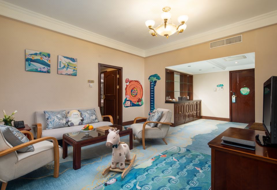 主题亲子家庭套房「沉浸文化风格+2室1厅+欢乐时光」