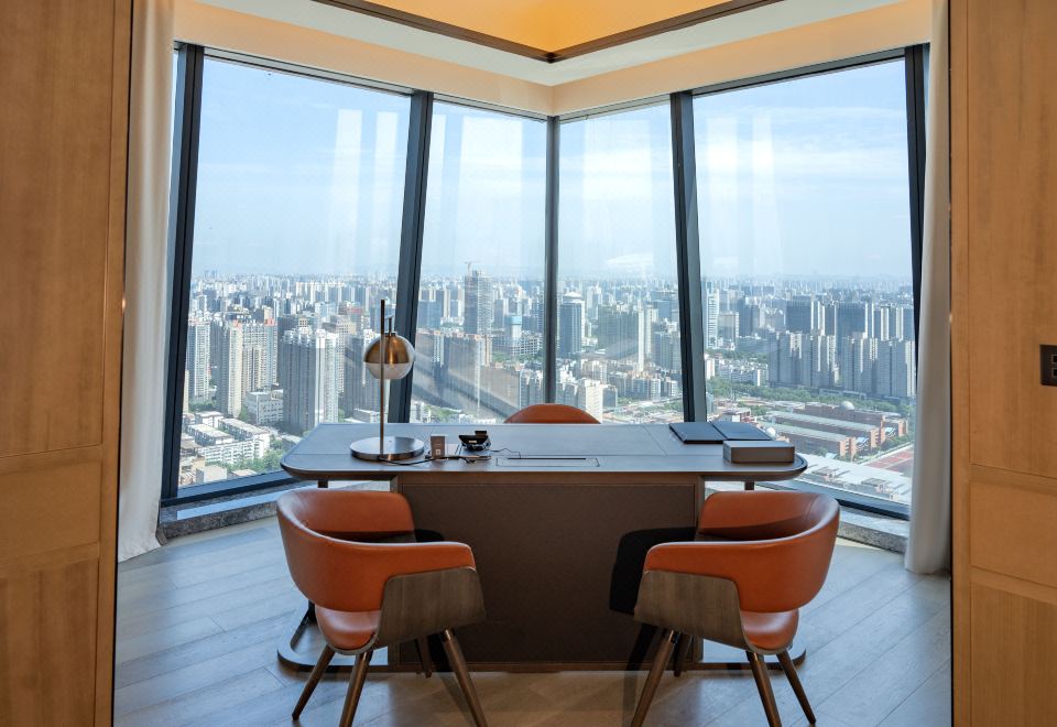 总统套房|270°云端顶层视野+独立聚会厅+厨房