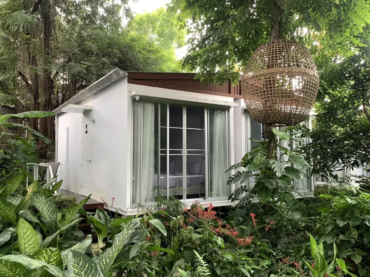 Connecting Twin Room With Garden View