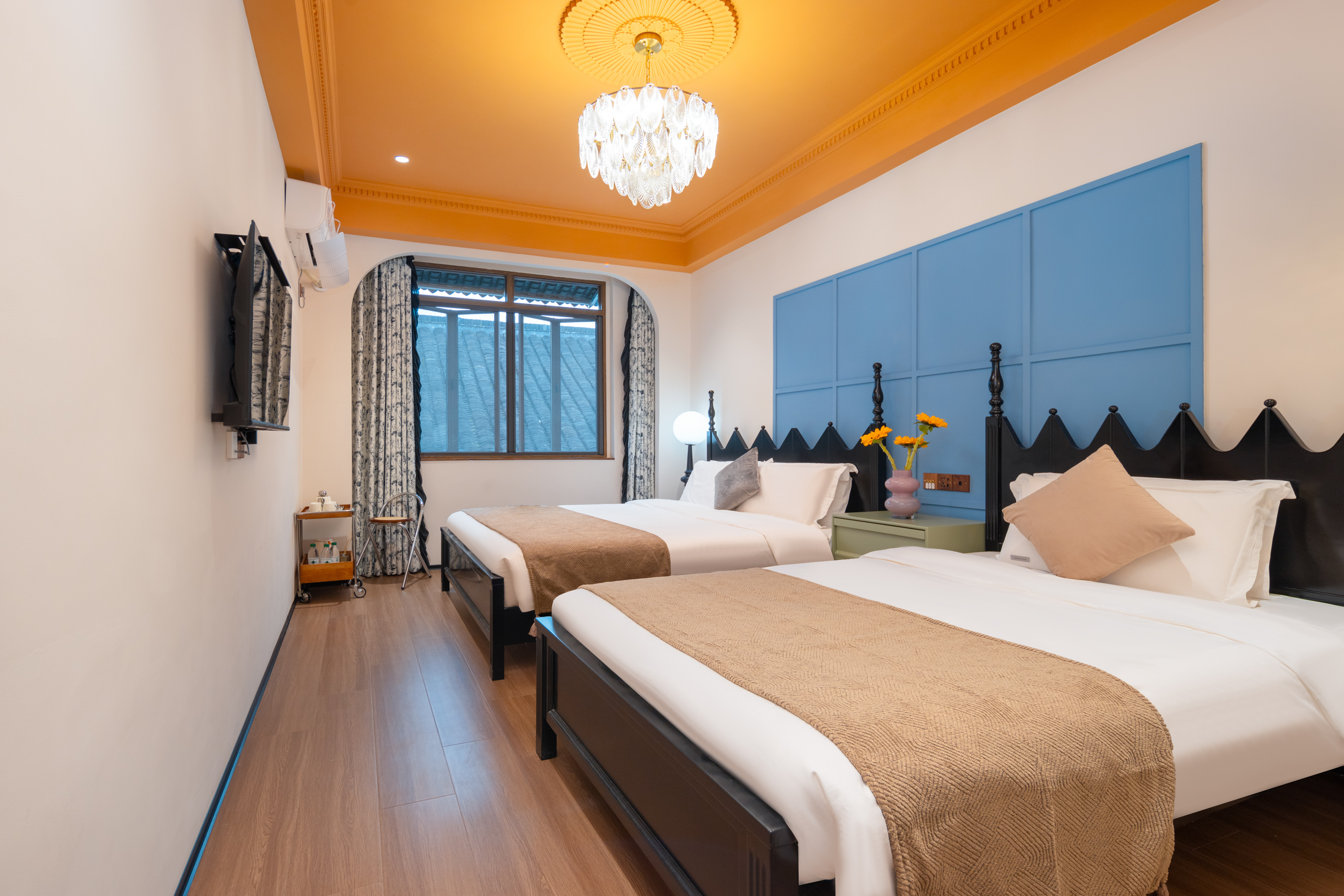 兜兜巷-家庭双床房