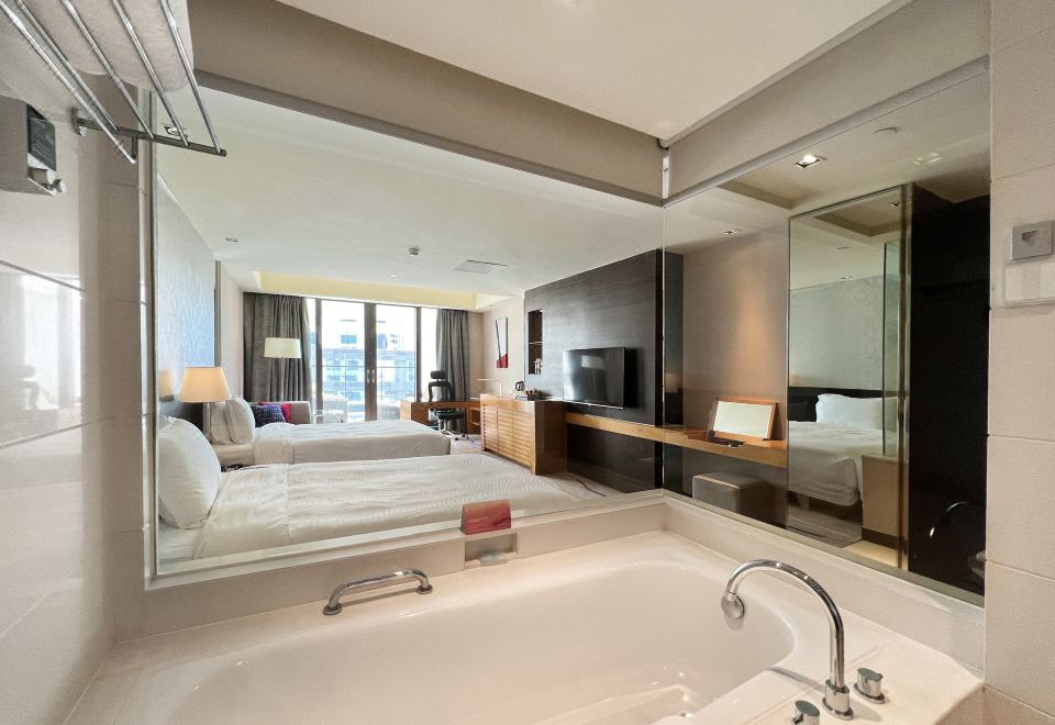 豪华阳台双床房